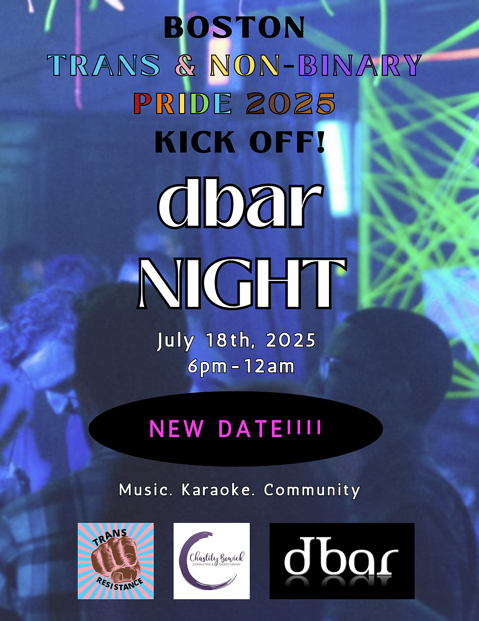 Trans & Non-Binary Pride at dbar