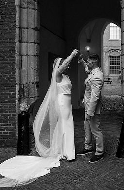 Intiem trouwen stadhuis Haarlem