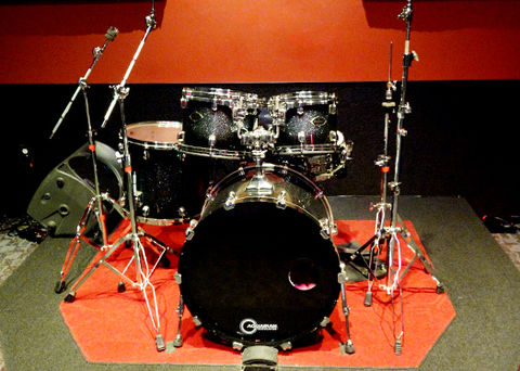 5-piece drum kit Markee Music Rehearsal Room