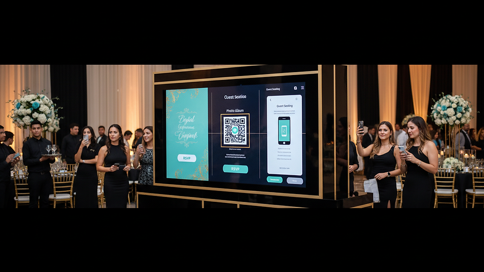 Vive una experiencia digital única en tus eventos con tecnología para eventos interactivos