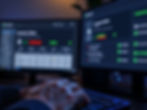 A close-up, photorealistic shot of a person’s hands typing on a high-end mechanical keyboa