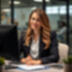 show a female sales agent working for incentive .jpg