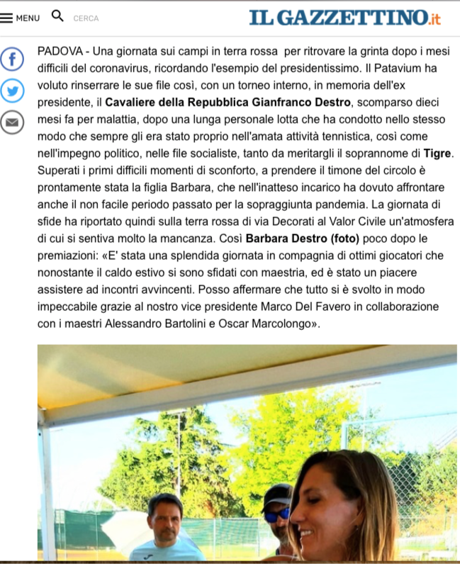 Gazzettino - 17 luglio 2020