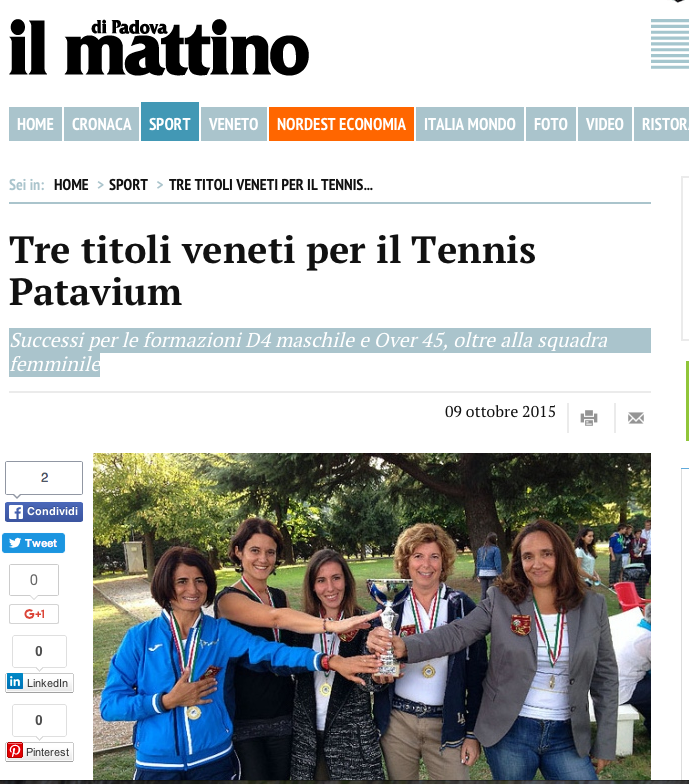 Il mattino -9 ottobre 2015