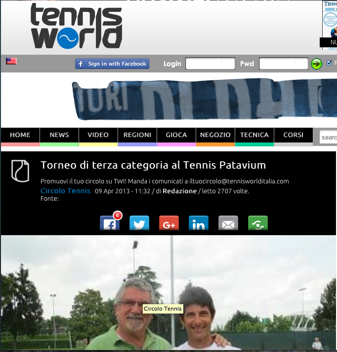 Tennis World - 3 aprile 2013