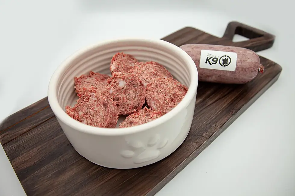 photo of four roots duck product in a bowl