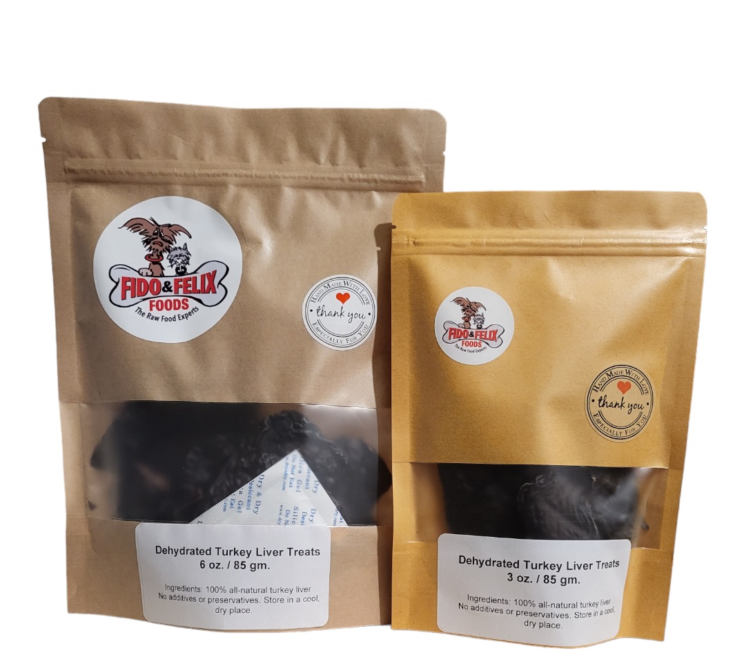 Dehydrated Turkey Liver Treats - Pet Treats for pets
