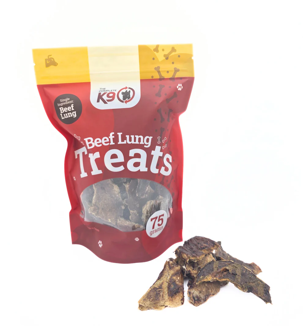 Dehydrated Beef Lung Treats, 75g - Pet Treats for pets