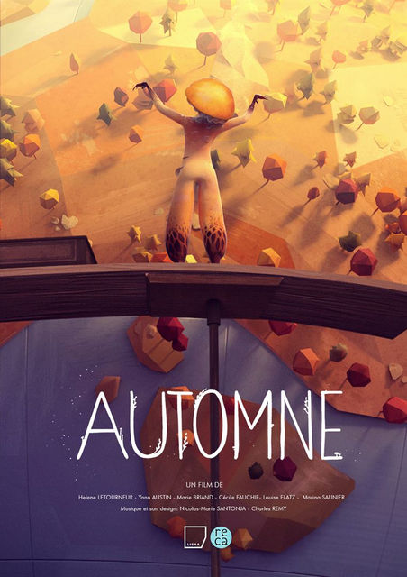 2D/3D animated short Autumn directed by Helene Letourneur, LISAA 2016
