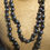 Thumbnail: 40" long Freshwater Pearl and Leather necklace