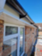 Guttering and cladding