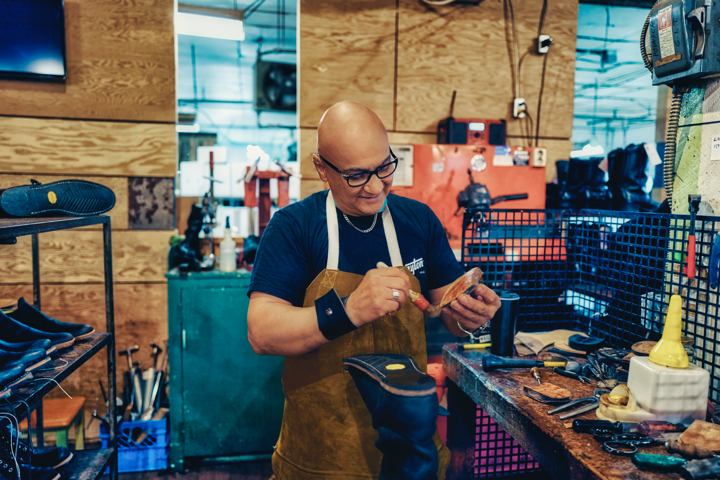 Ed Noury, Shoe Cobbler, Vancouver BC
