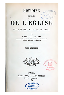 Histoire générale de l’église (Tome 15)