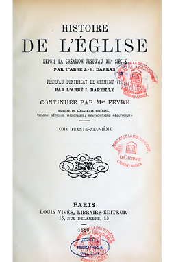 Histoire générale de l’église (Tome 39)