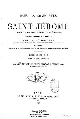 Œuvre complètes (Tome 15)