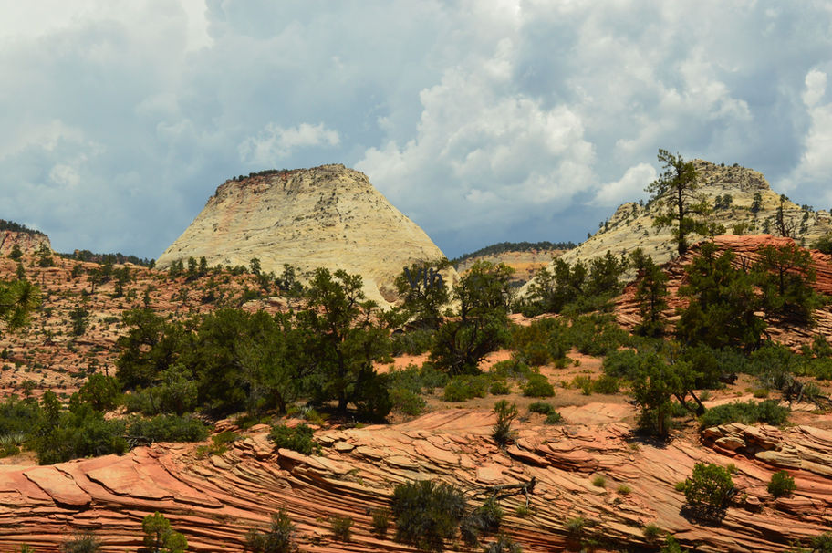 Shale Mountain Landscape