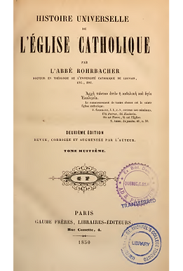 Histoire universelle de l'église catholique - Tome 08