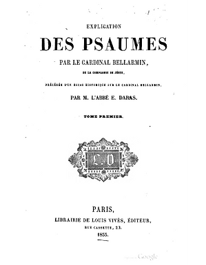 Explication des Psaumes (Tome 1)