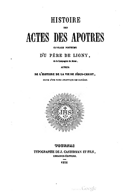 Histoire des actes des apôtres