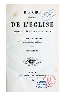 Histoire générale de l’église - Tome 01