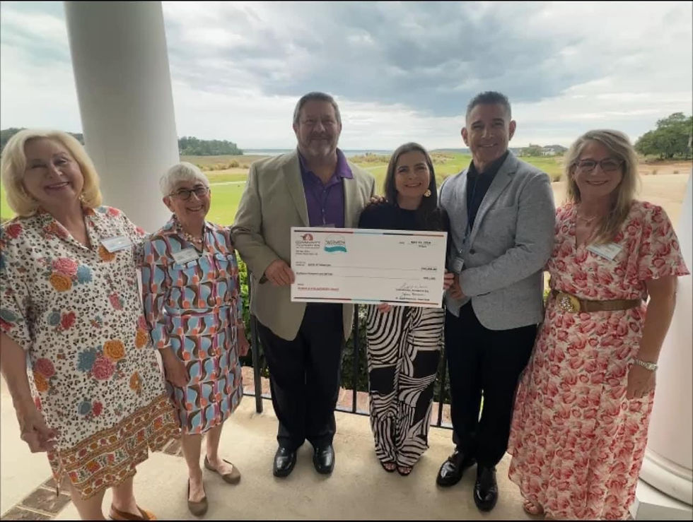 Guests participating in interactive dance class at gala event