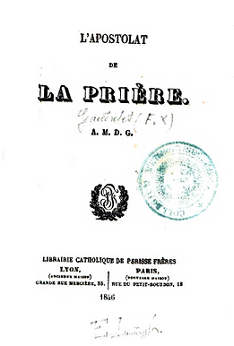 L'apostolat de la prière