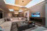 A dedicated theater or media room turns movie nights, sports, and gaming into unforgettable experiences.