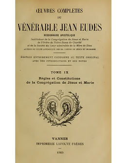 Œuvres complètes du vénérable Jean Eudes - Tome 09