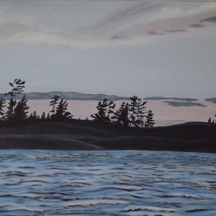 Sunset in the Benjamins acrylic 27x23 framed 300