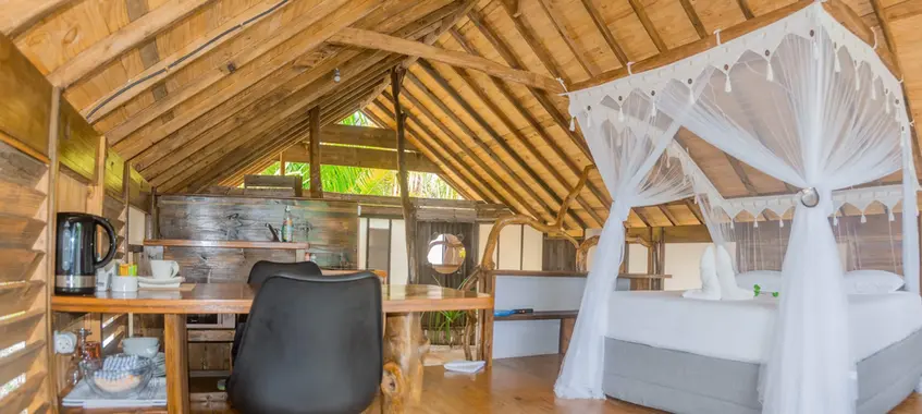 interieur du Bungalow
Lune de Miel