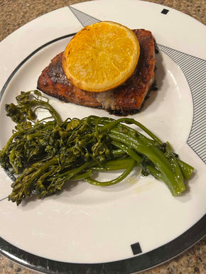 Spiced Salmon with Cocoa