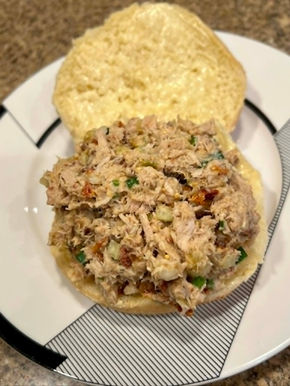 Tuna Salad with Hummus