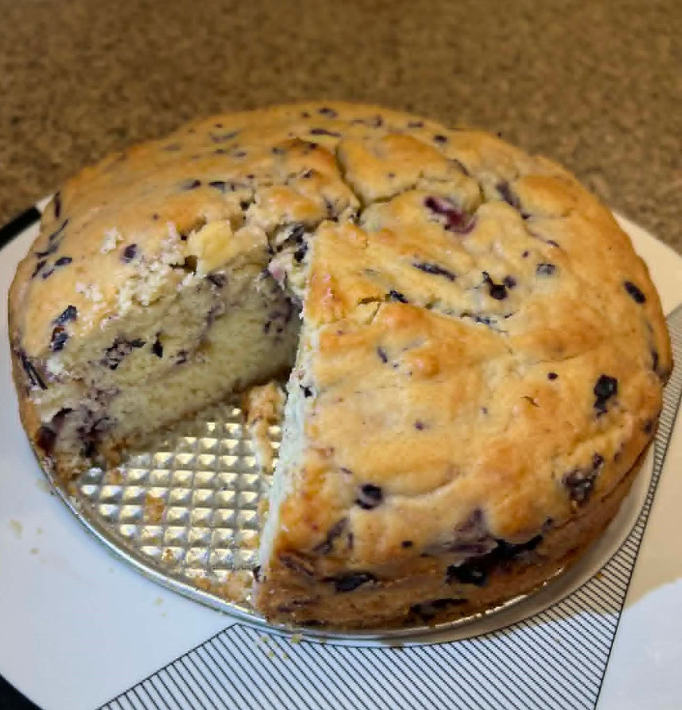 Blueberry Cream Cheese Cake