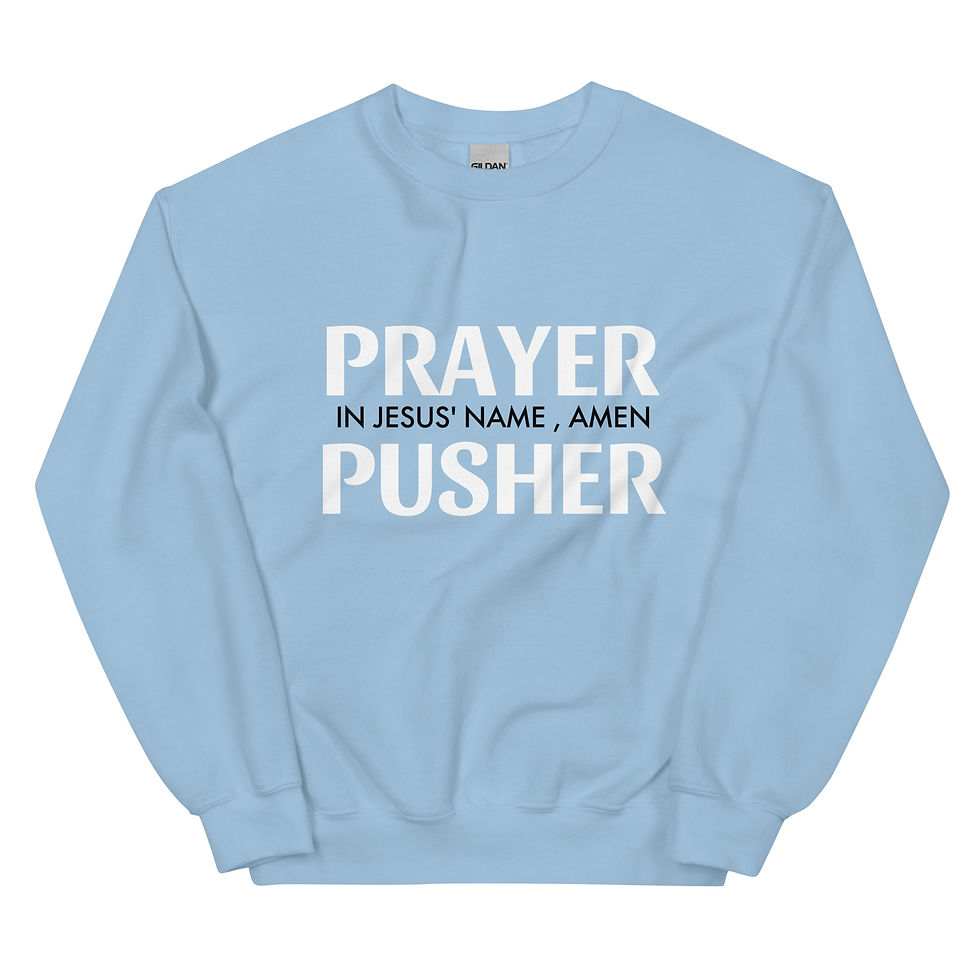 Thumbnail: Prayer Pusher Sweatshirt 3