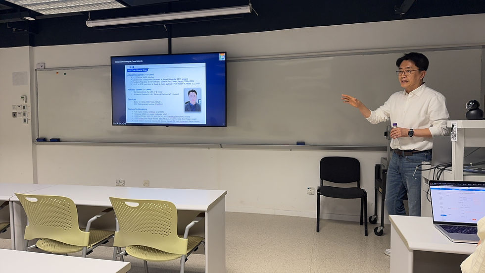 [02/2026] Prof. Chan-Byoung CHAE talked about Prototyping Key Technologies