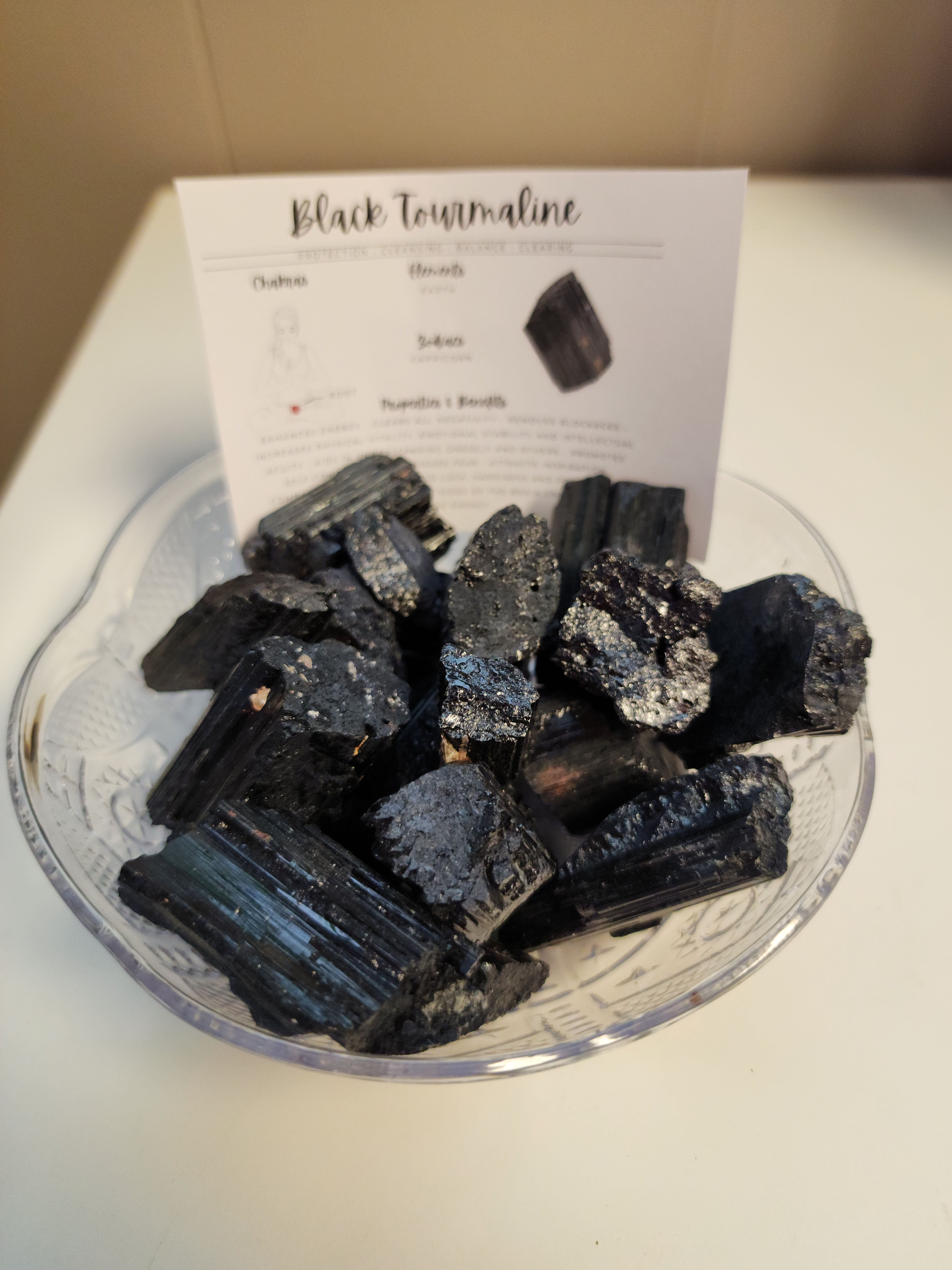 Natural Black Tourmaline