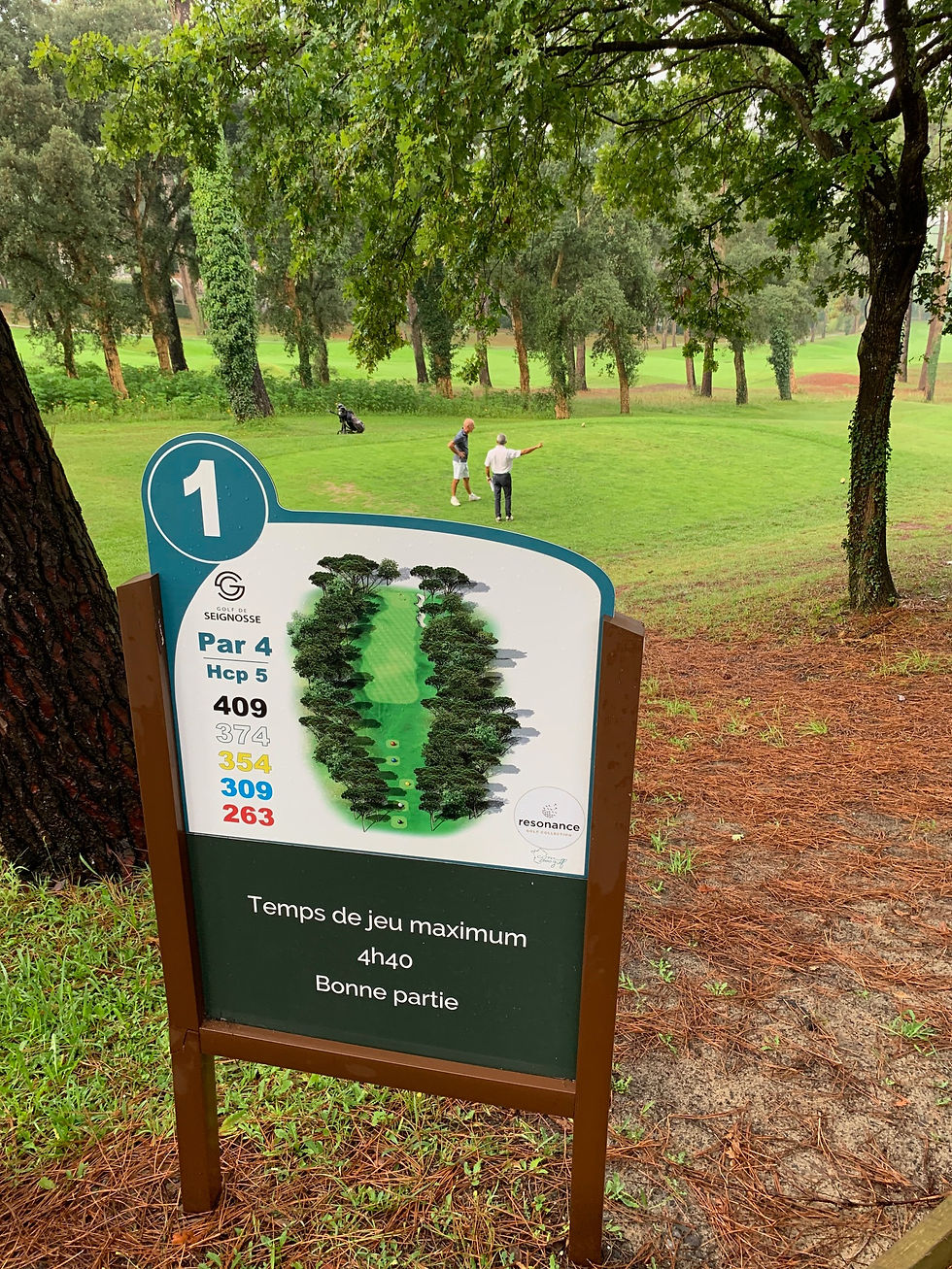 TPC 2023 Seignosse Départ du 1 sur le golf de Seignosse.