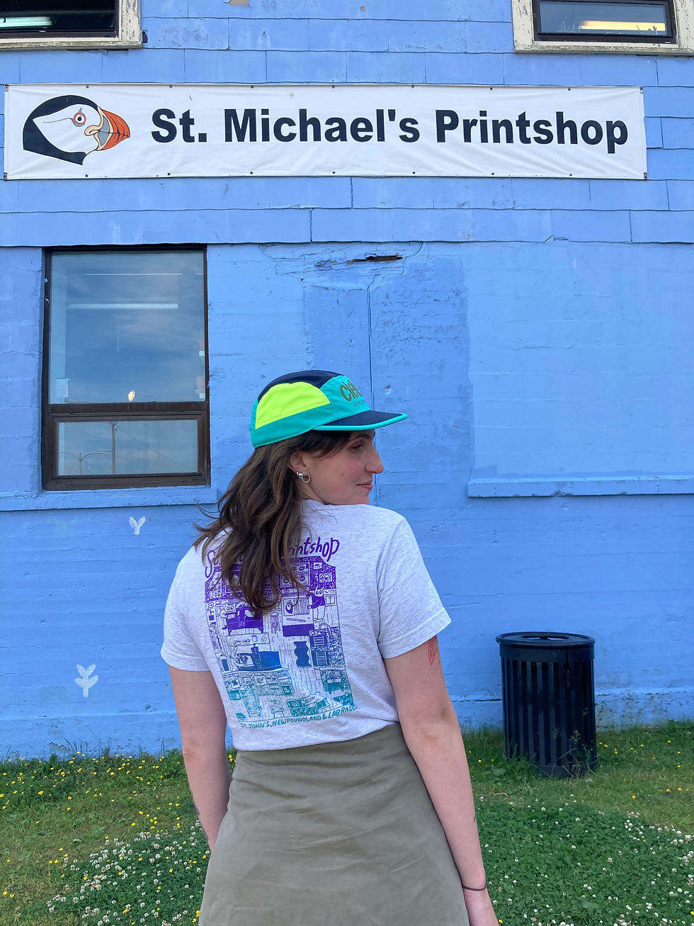 Thumbnail: SMP T-Shirt: Rainbow Roll (On Ash Grey)
