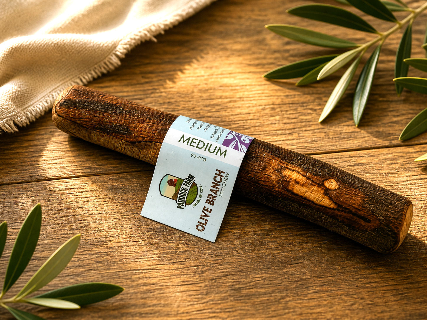 Olive Branch Dog Chew Medium