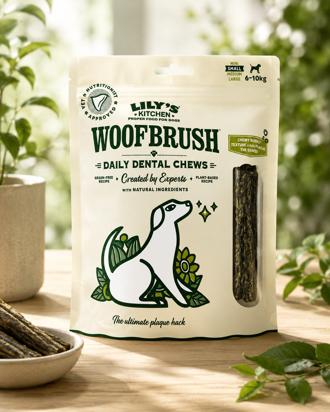 Lilys Kitchen Woofbrush Dental Chew Small 7pk