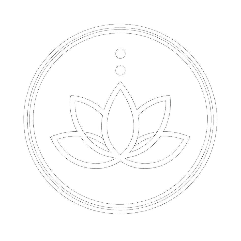 Decorative lotus icon