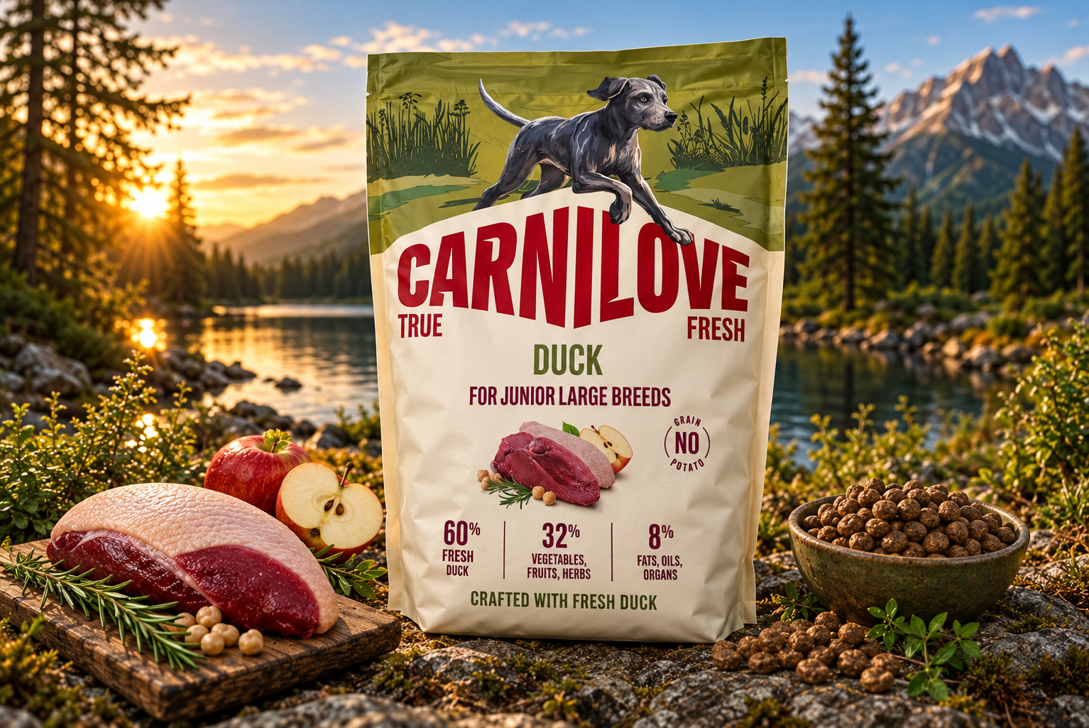 Carnilove Duck for Junior Breeds 1.5kg