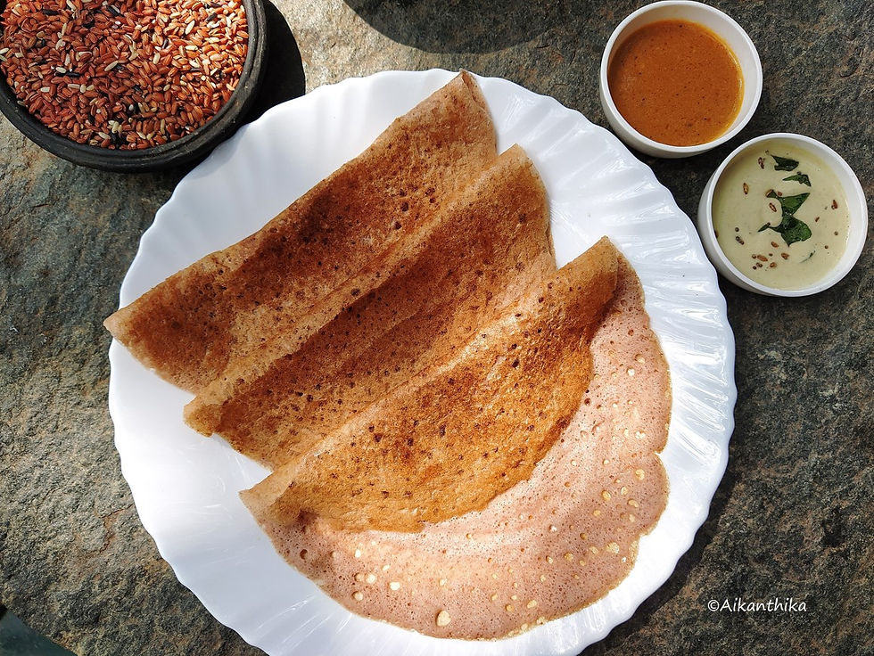 RED RICE DOSA