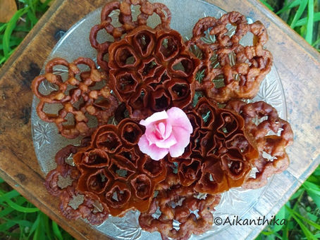 GULABI PUVVULU | ROSE FLOWER ROSETTES