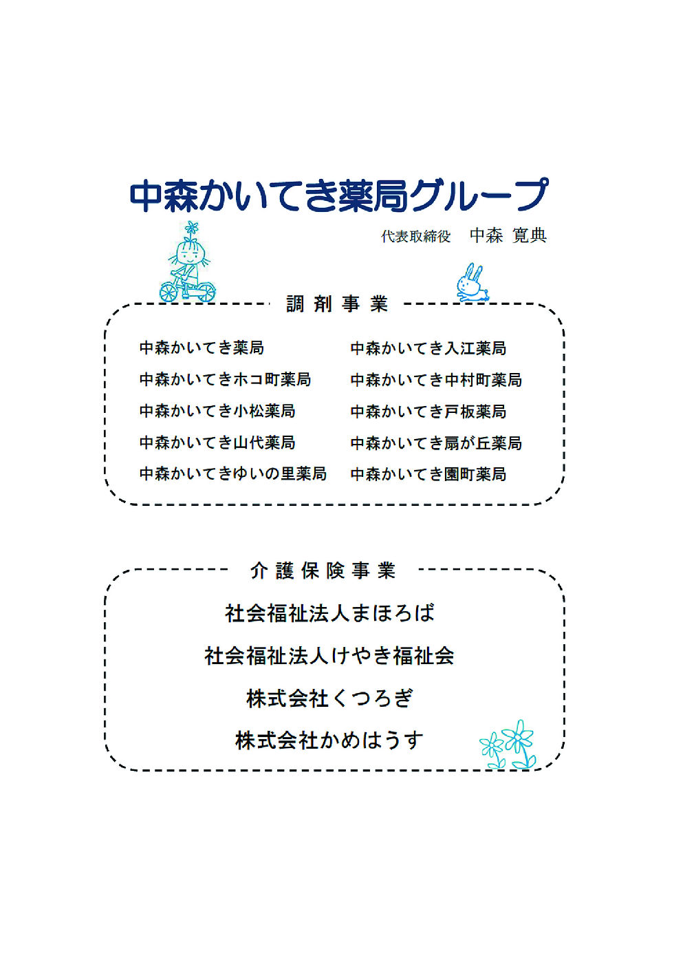中森かいてき薬局グループ