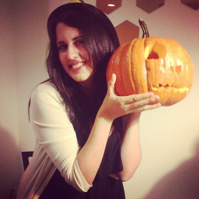 Instagram - #myfirstpumpkin #pumpkincarving #Halloween