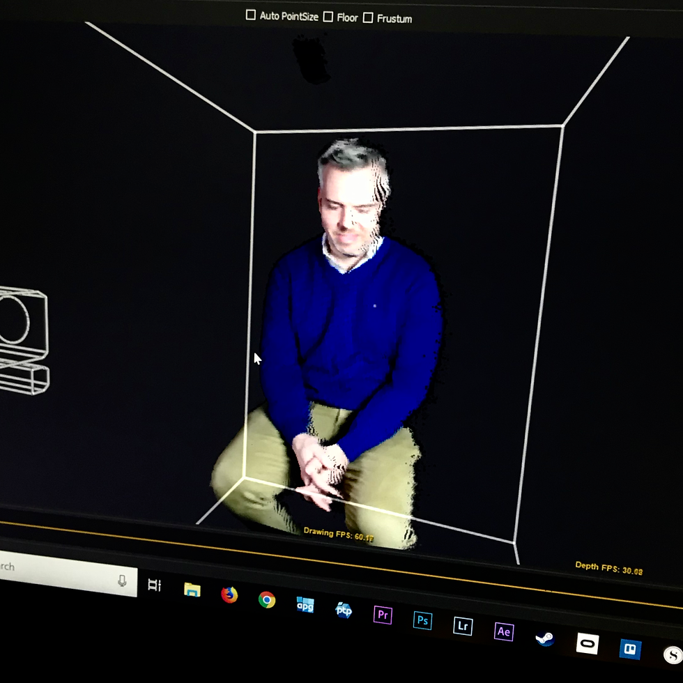 Shooting VR interview with Dan