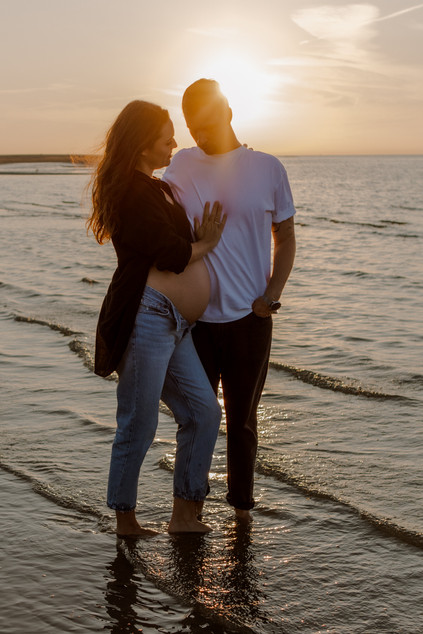 zwangerschapsshoot in Ellemeet