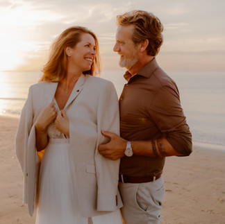 Deutsches Paar heiratet am Strand in Zeeland