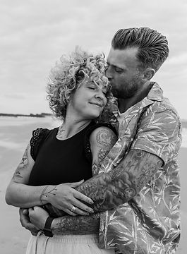 romantische coupleshoot in Zeeland